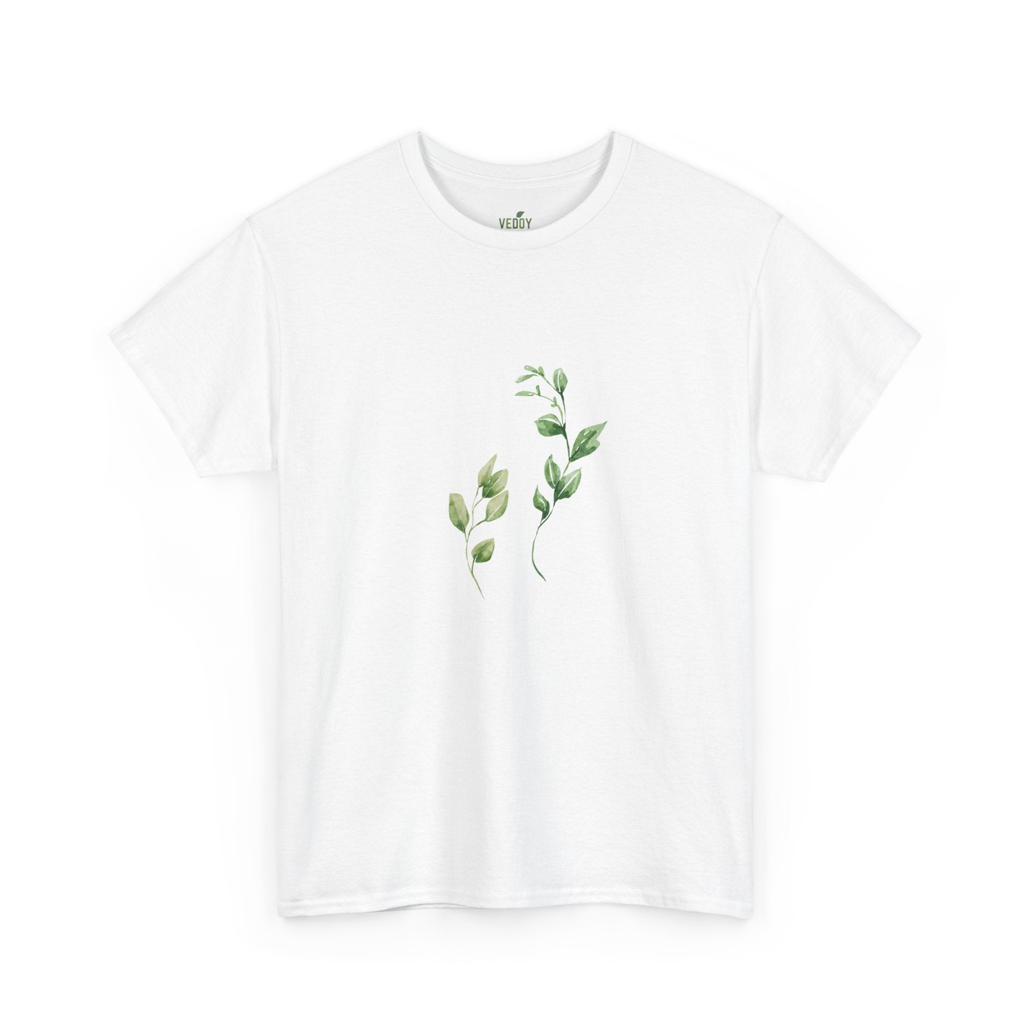Vedoy Collective Unisex Heavy Cotton T-shirt - Leaf Collection
