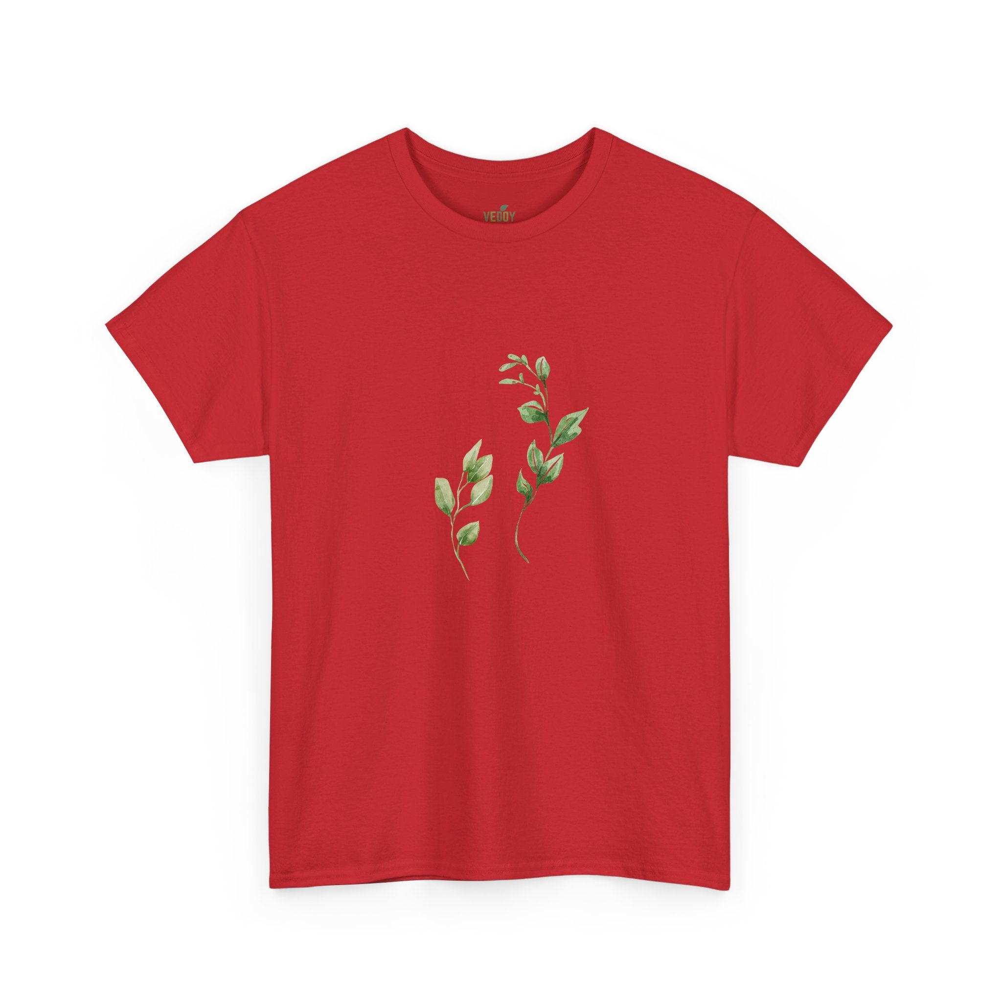 Vedoy Collective Unisex Heavy Cotton T-shirt - Leaf Collection
