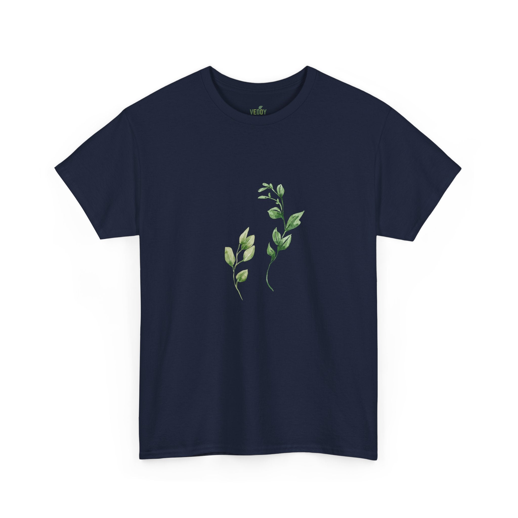 Vedoy Collective Unisex Heavy Cotton T-shirt - Leaf Collection