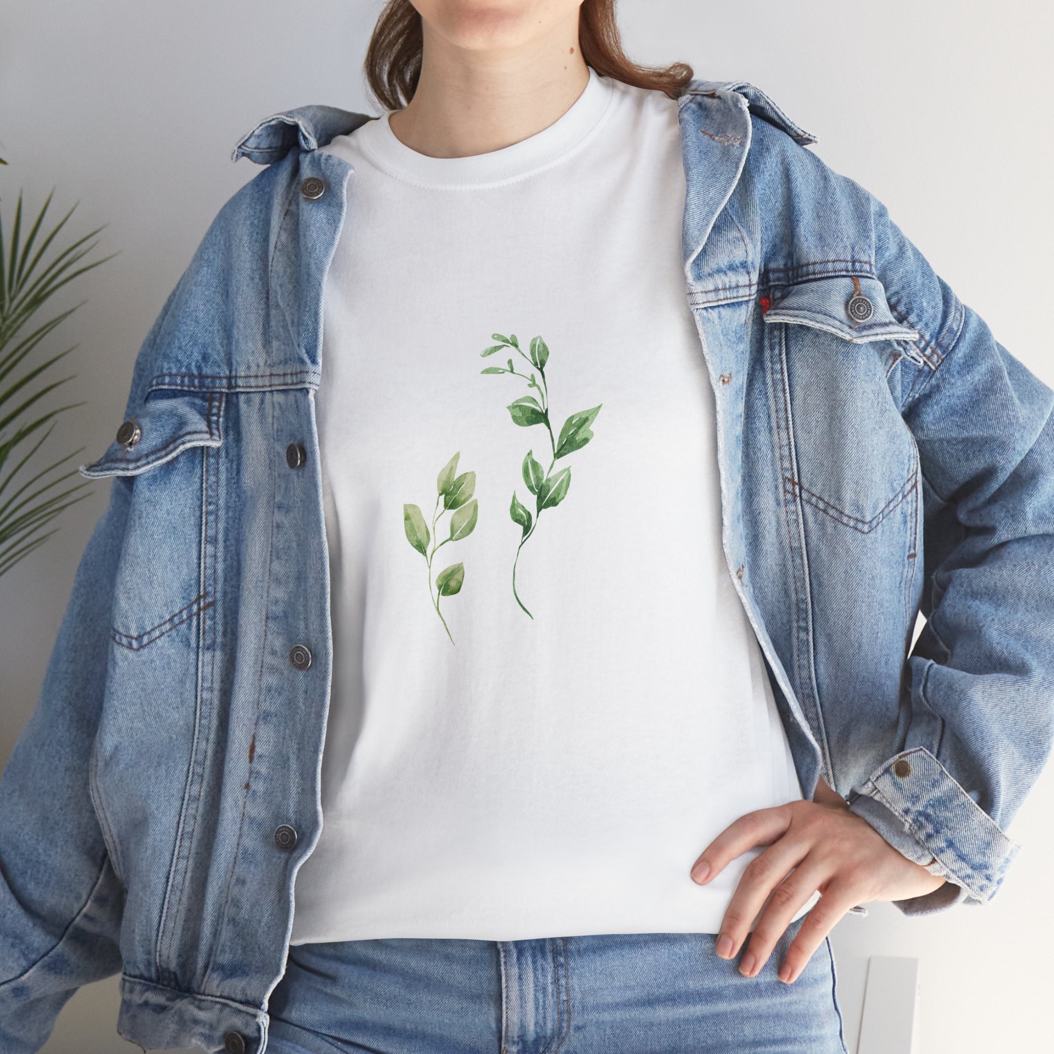 Vedoy Collective Unisex Heavy Cotton T-shirt - Leaf Collection