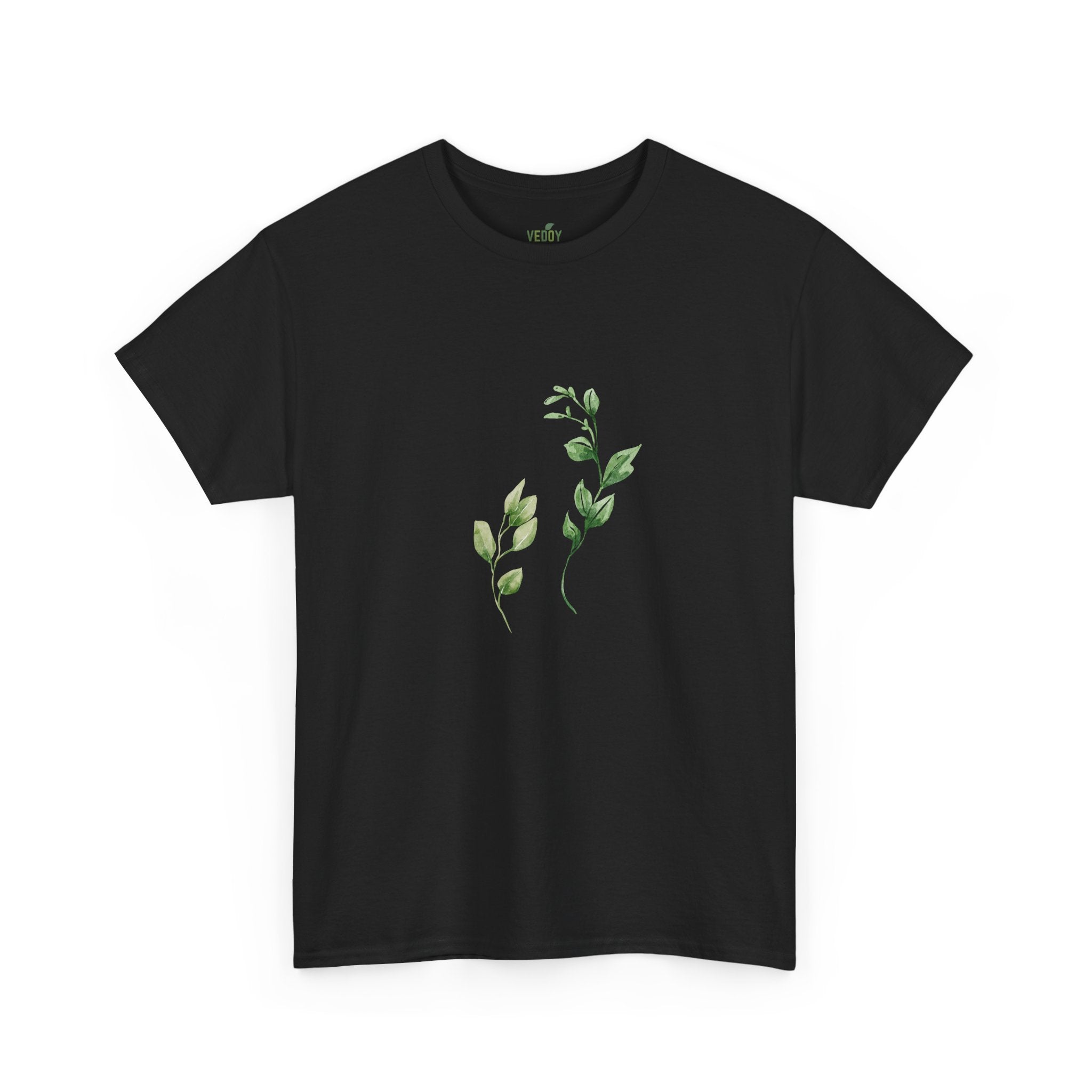 Vedoy Collective Unisex Heavy Cotton T-shirt - Leaf Collection