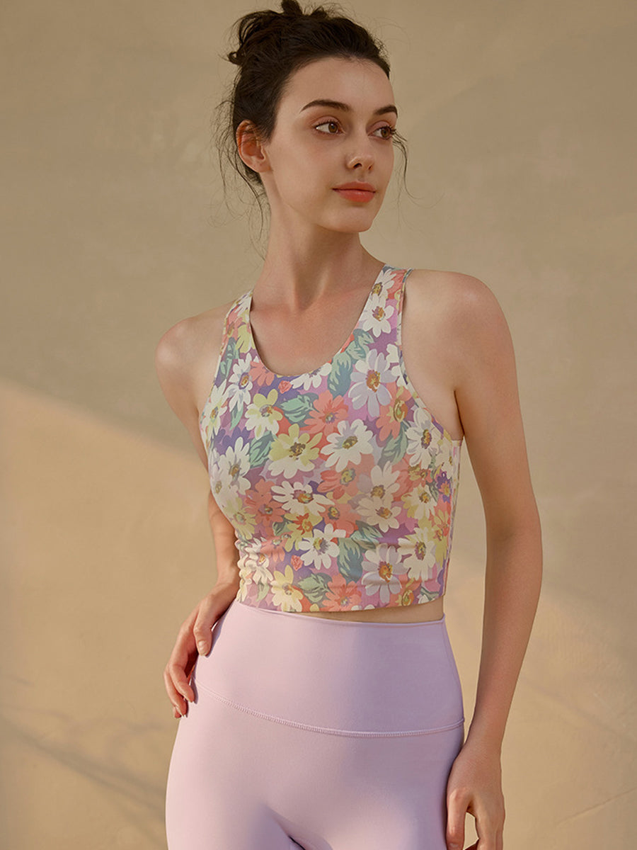 Floral Bliss Crop Top-1