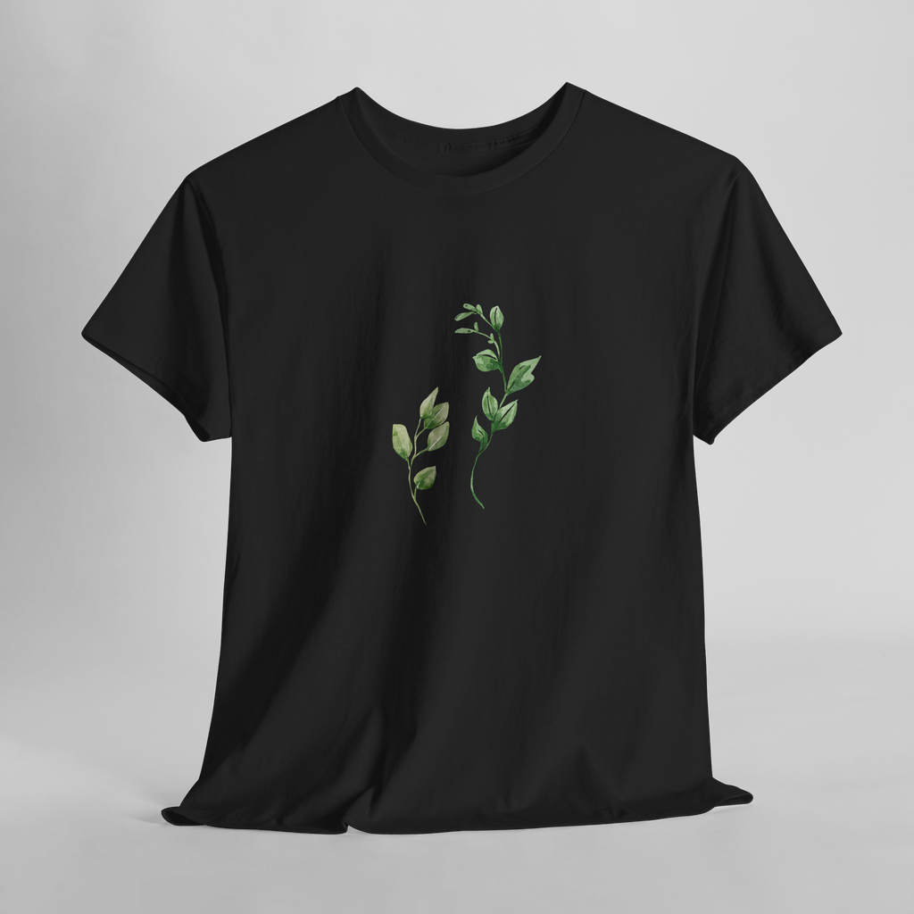 Vedoy Collective Unisex Heavy Cotton T-shirt - Leaf Collection