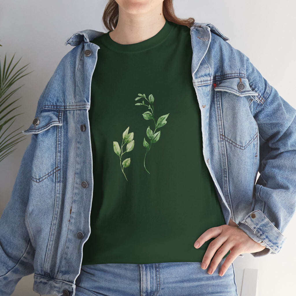 Vedoy Collective Unisex Heavy Cotton T-shirt - Leaf Collection