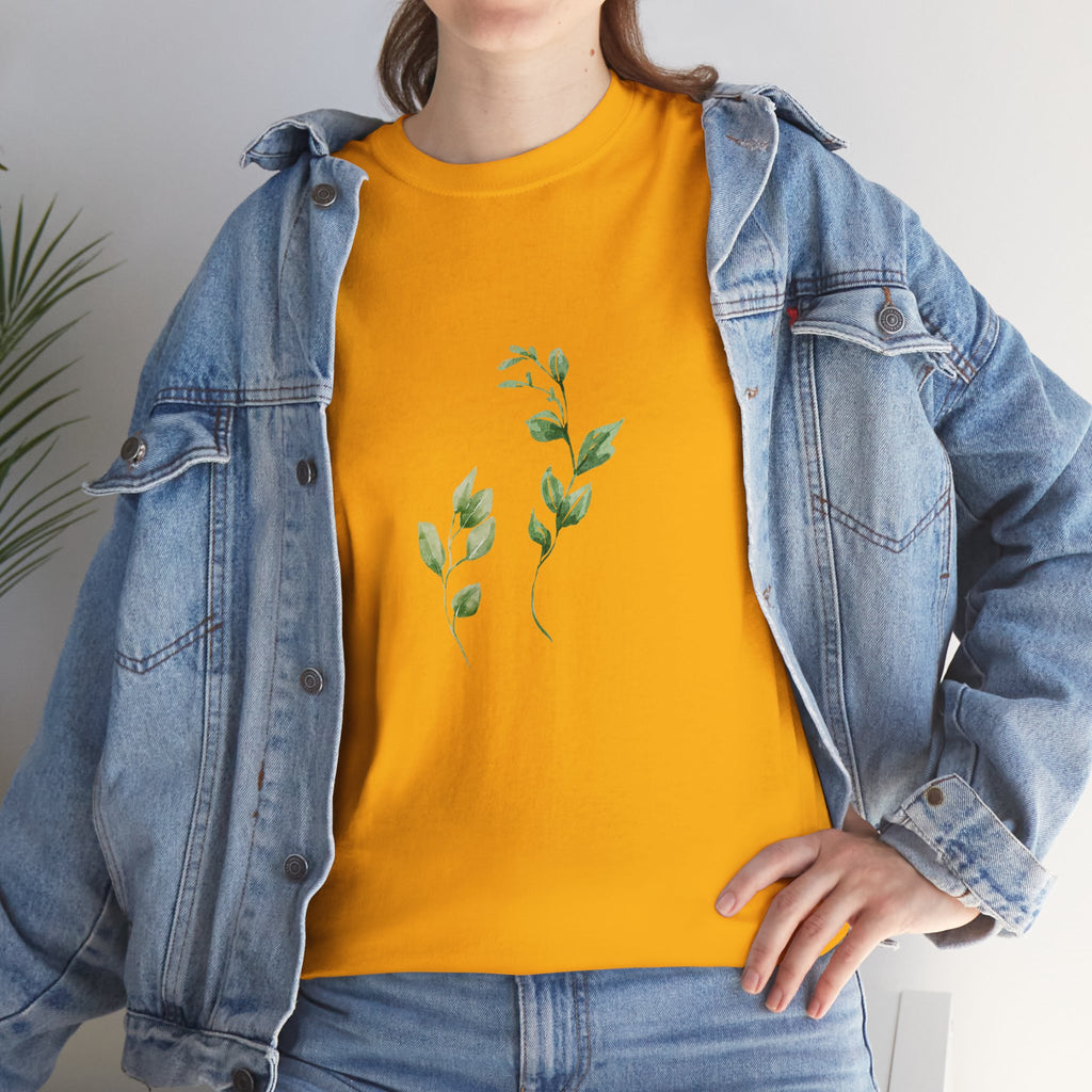Vedoy Collective Unisex Heavy Cotton T-shirt - Leaf Collection
