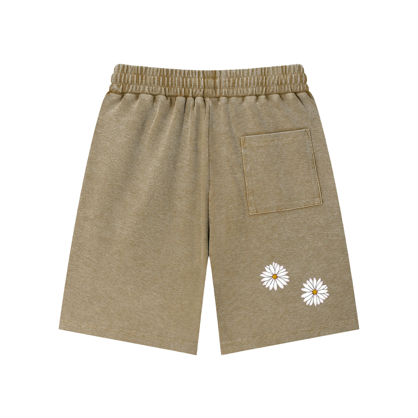Shorts,Summer,Washed,Mineral wash waffle,Knit shorts ,Vedoy Collective ,Flower Collection ,Flowers,Flower print,Floral