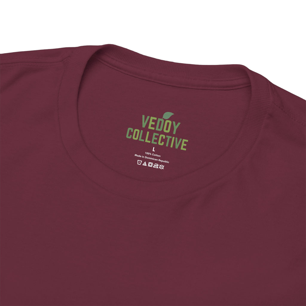 Vedoy Collective Unisex Heavy Cotton T-shirt - Leaf Collection