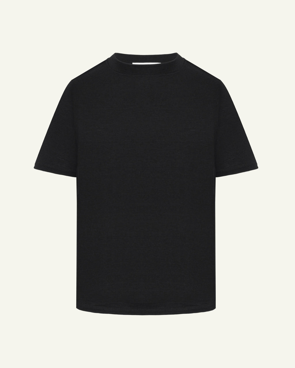 Men's Merino Wool Sports T-shirt - Black-0