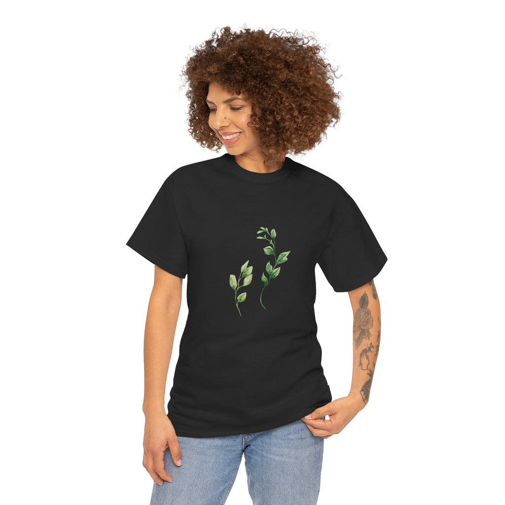 Vedoy Collective Unisex Heavy Cotton T-shirt - Leaf Collection