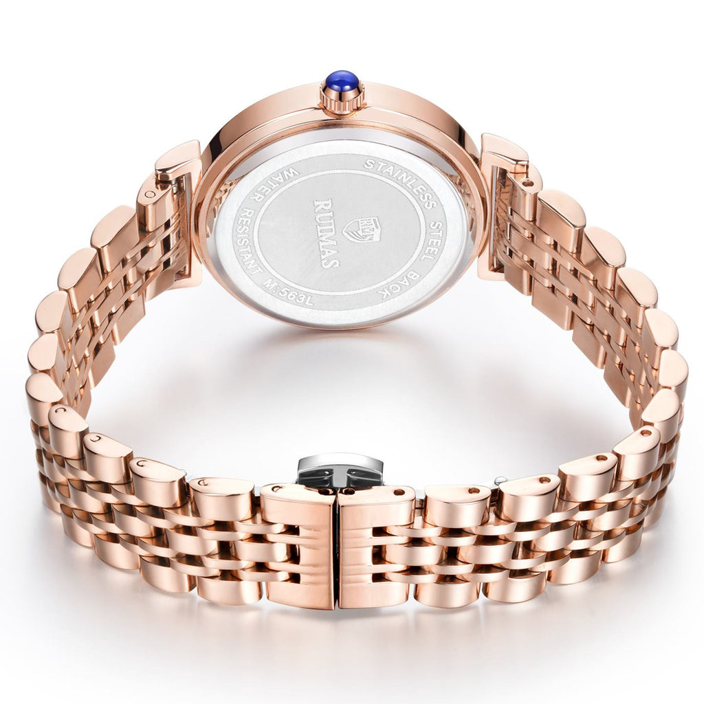 RUIMAS Women Bracelet Watches Brand Luxury Quartz Watch Fashion Casual Business Female Wristwatch Dress Clock Montre Homme 563-9