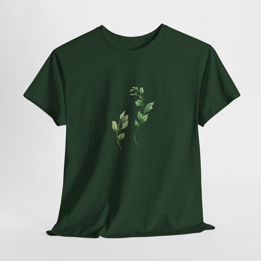 Vedoy Collective Unisex Heavy Cotton T-shirt - Leaf Collection