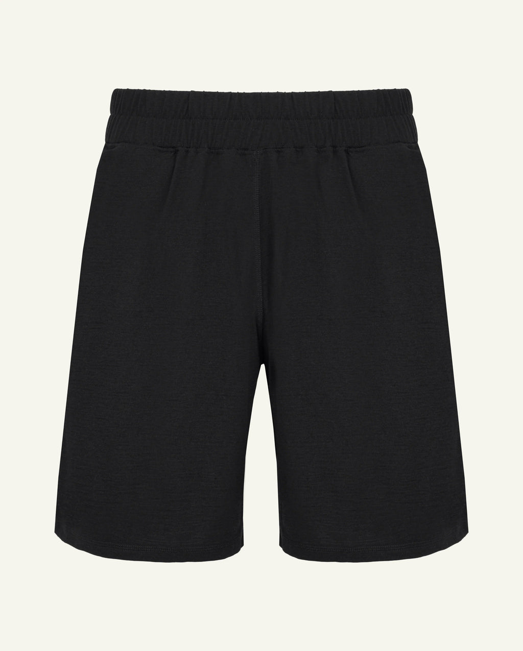 Men's Merino Wool Shorts – Black | Non-Toxic Gym Shorts-0