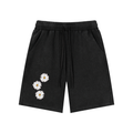 Shorts,Summer,Washed,Mineral wash waffle,Knit shorts ,Vedoy Collective ,Flower Collection ,Flowers,Flower print,Floral