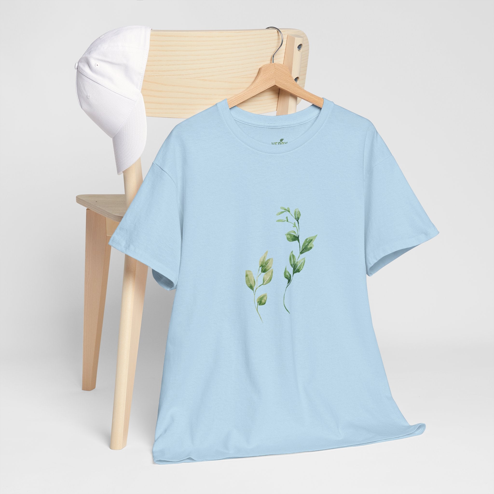 Vedoy Collective Unisex Heavy Cotton T-shirt - Leaf Collection