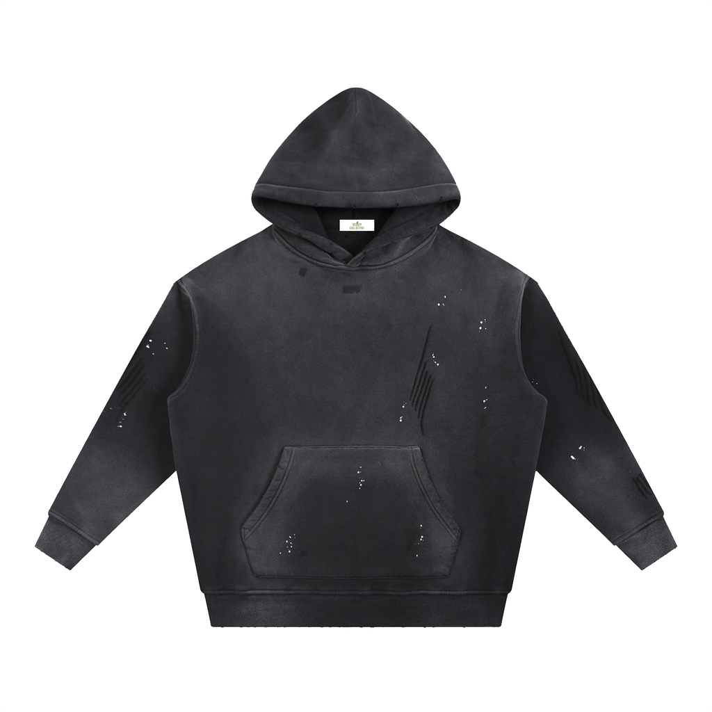 Hoodie ,Vedoy Collective ,Cotton,Comfy,Fleece,Vintage,Washed ,Frayed,Genser ,Hettegenser 