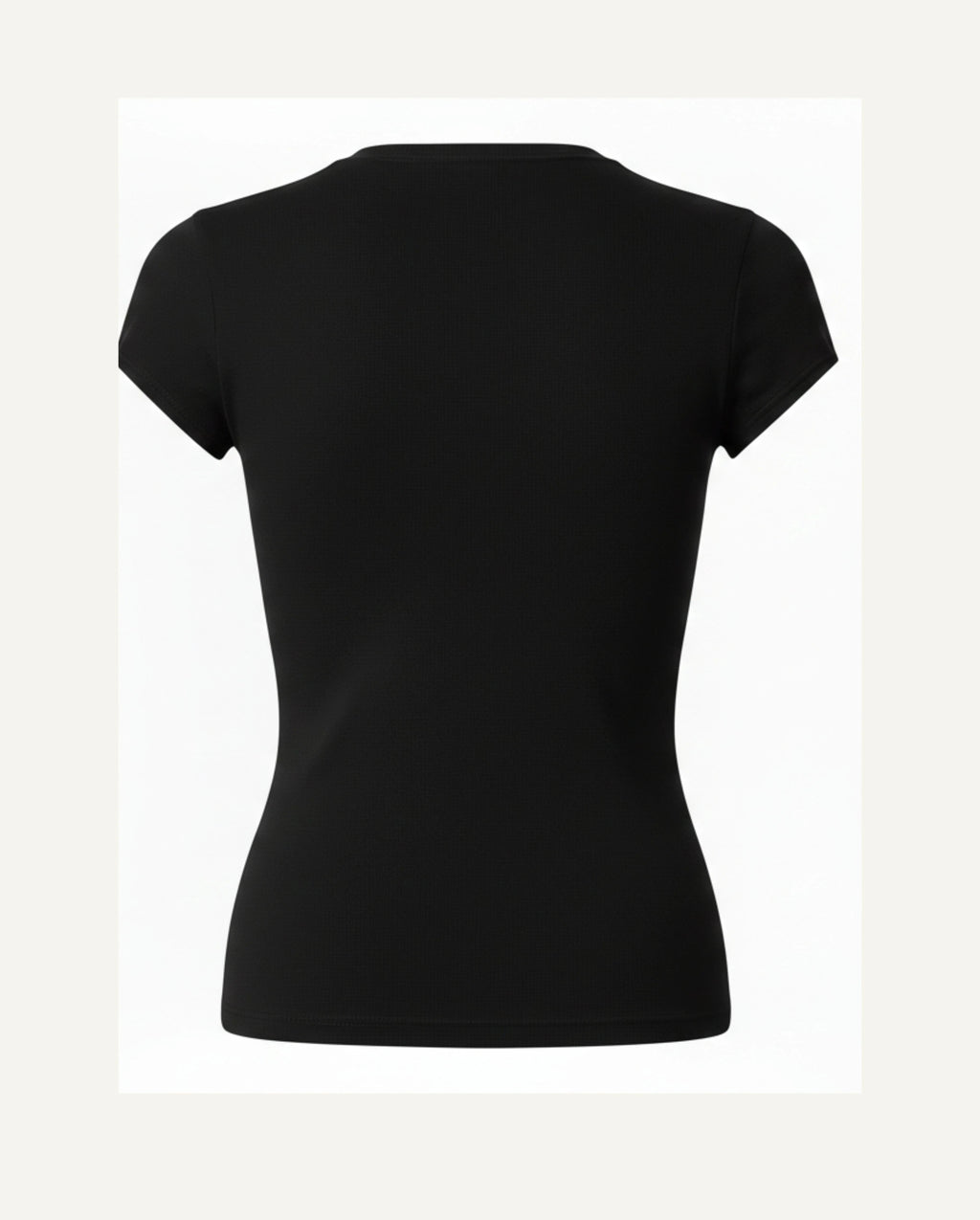 Merino Wool T-Shirt - Black-2
