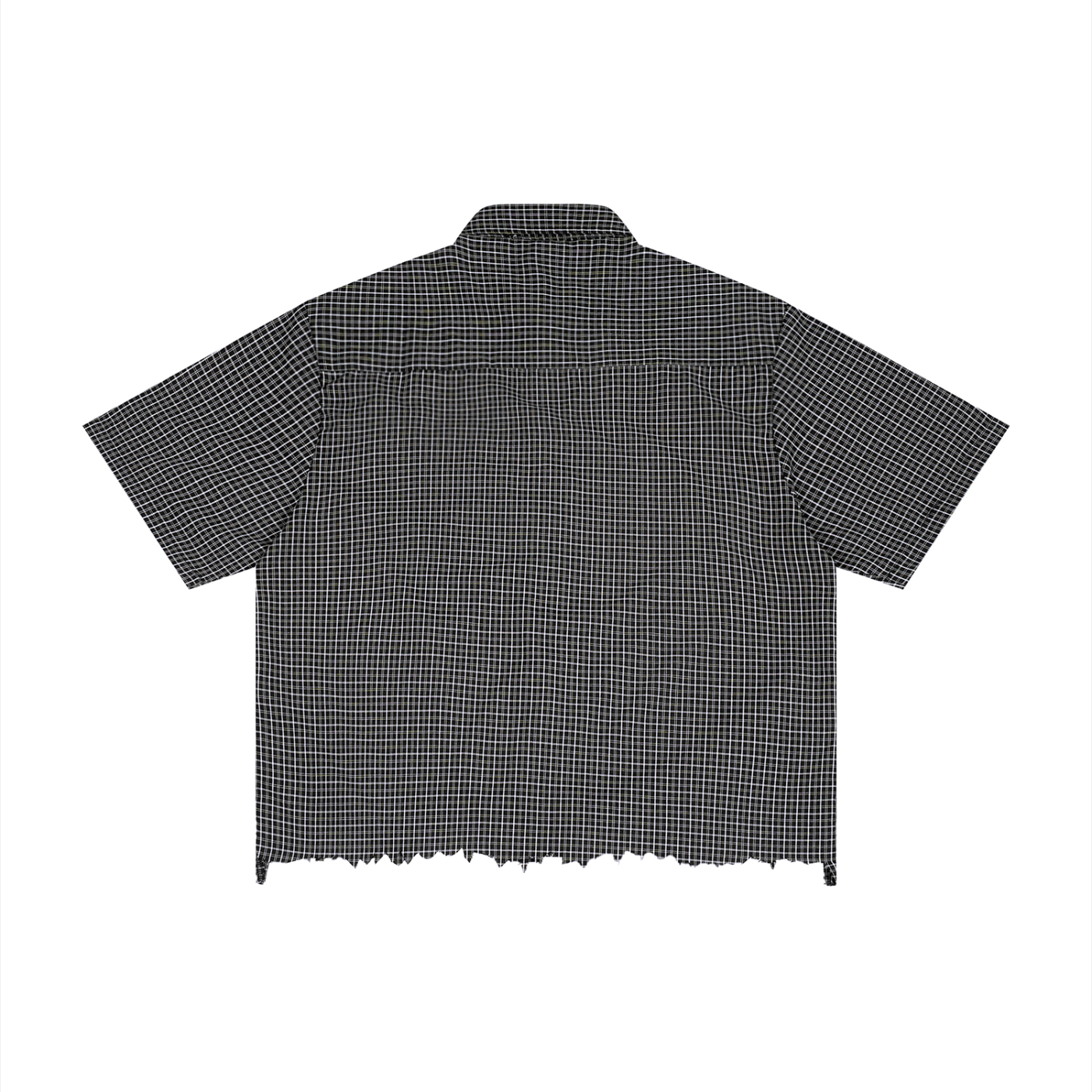 Shirt,Vedoy Collective ,Skjorte,Striped,Stripete,White,Black,Cotton,Comfort ,Comfortable 