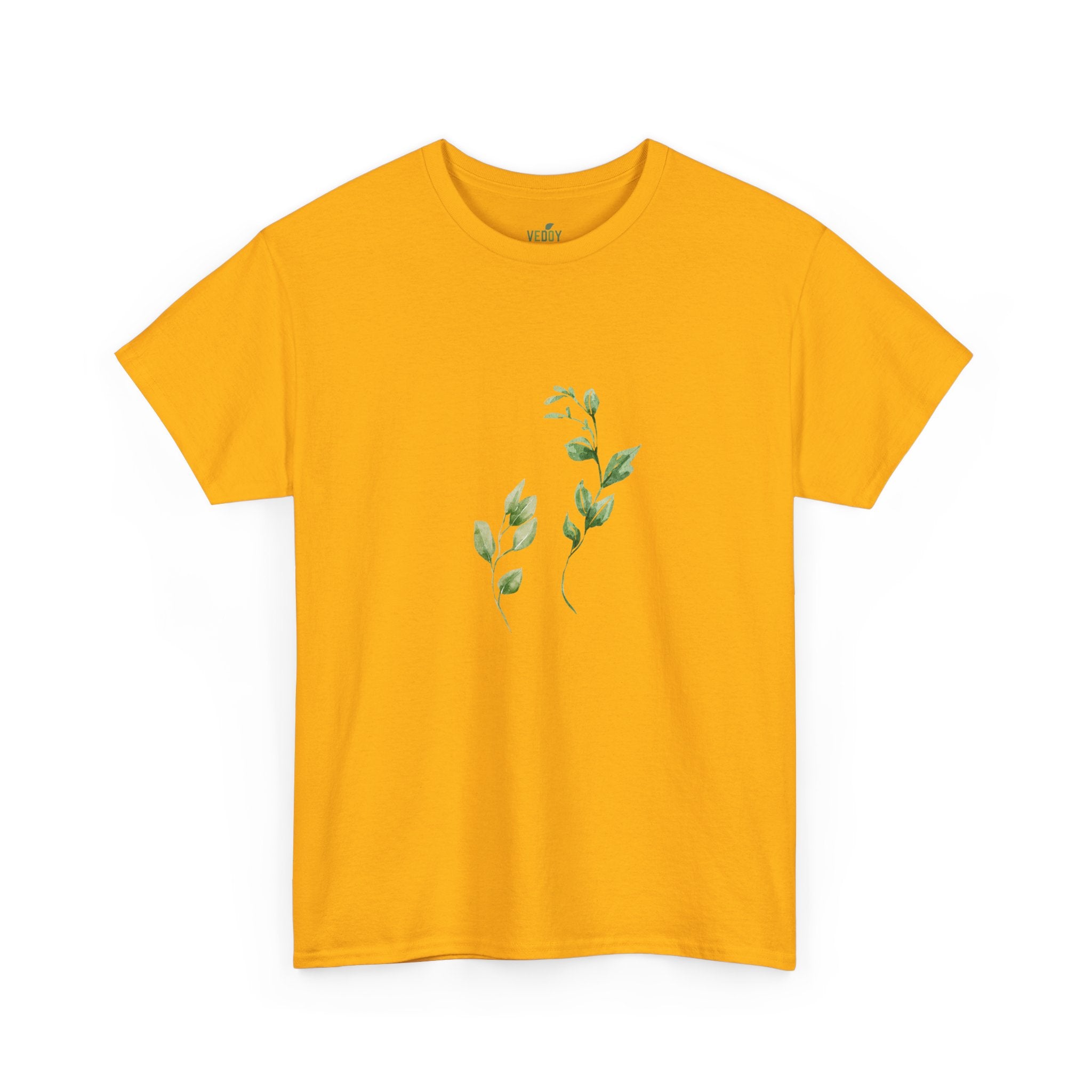 Vedoy Collective Unisex Heavy Cotton T-shirt - Leaf Collection