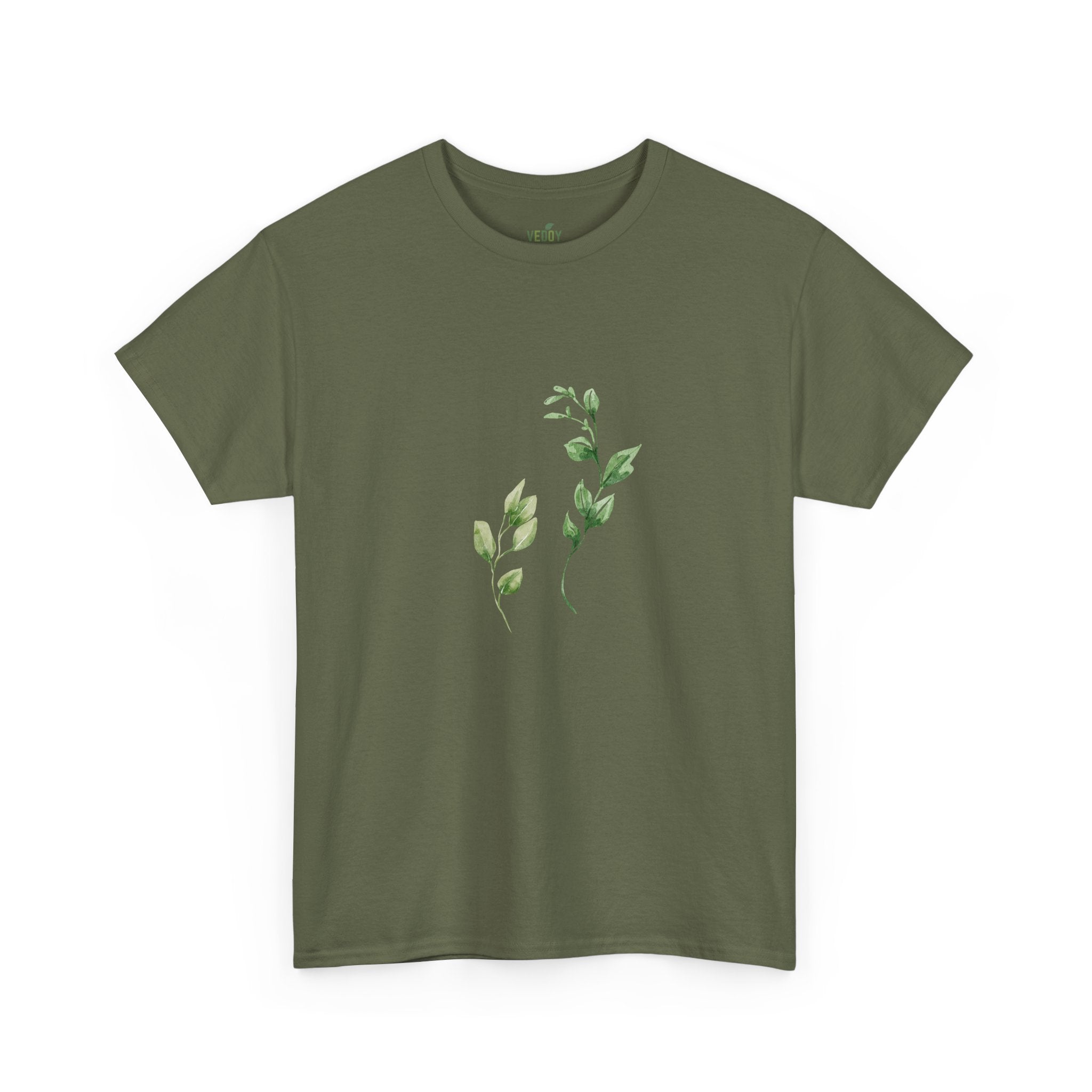 Vedoy Collective Unisex Heavy Cotton T-shirt - Leaf Collection