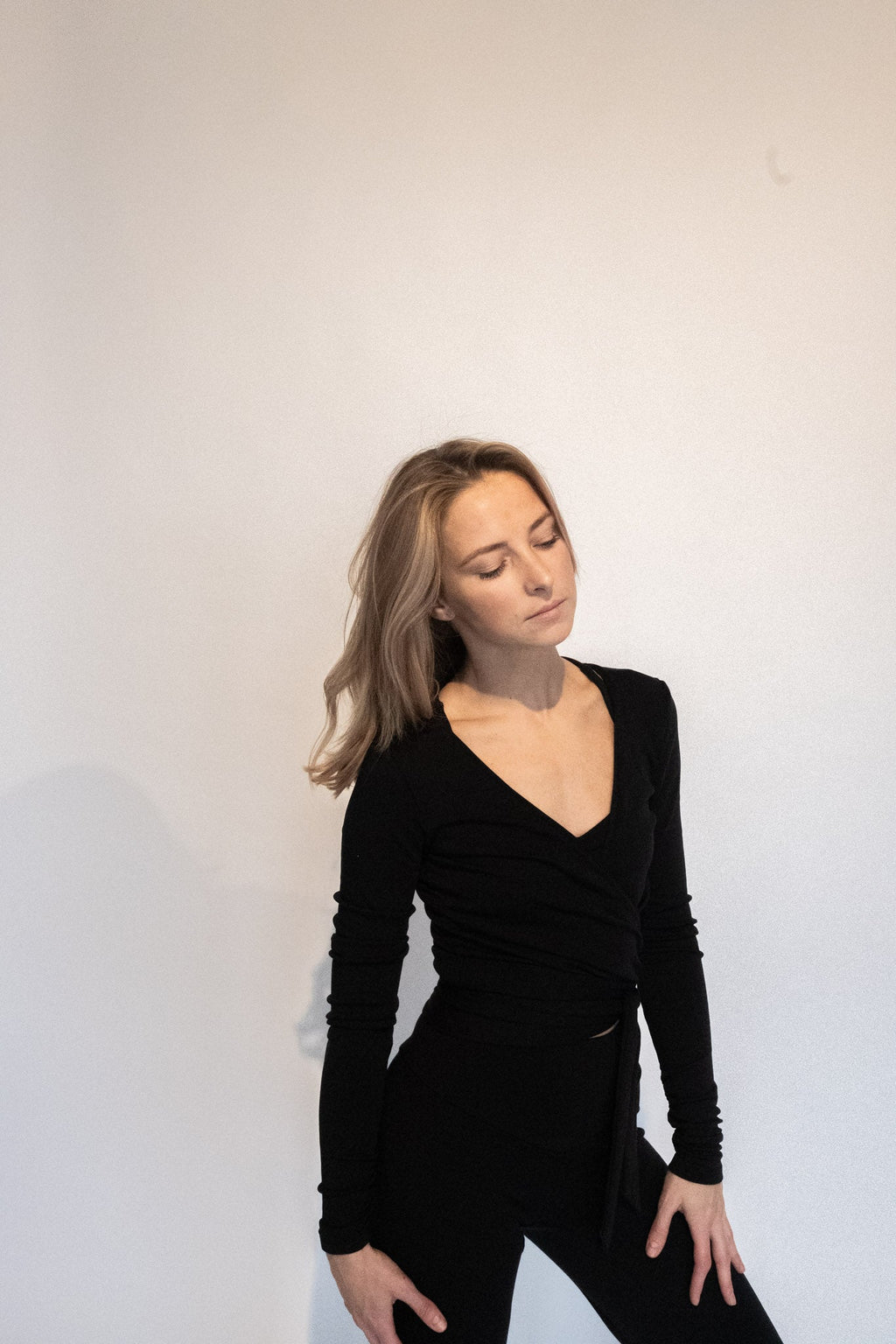 Women's Organic Cotton Ballerina Wrap | Reversible Statement Top-1