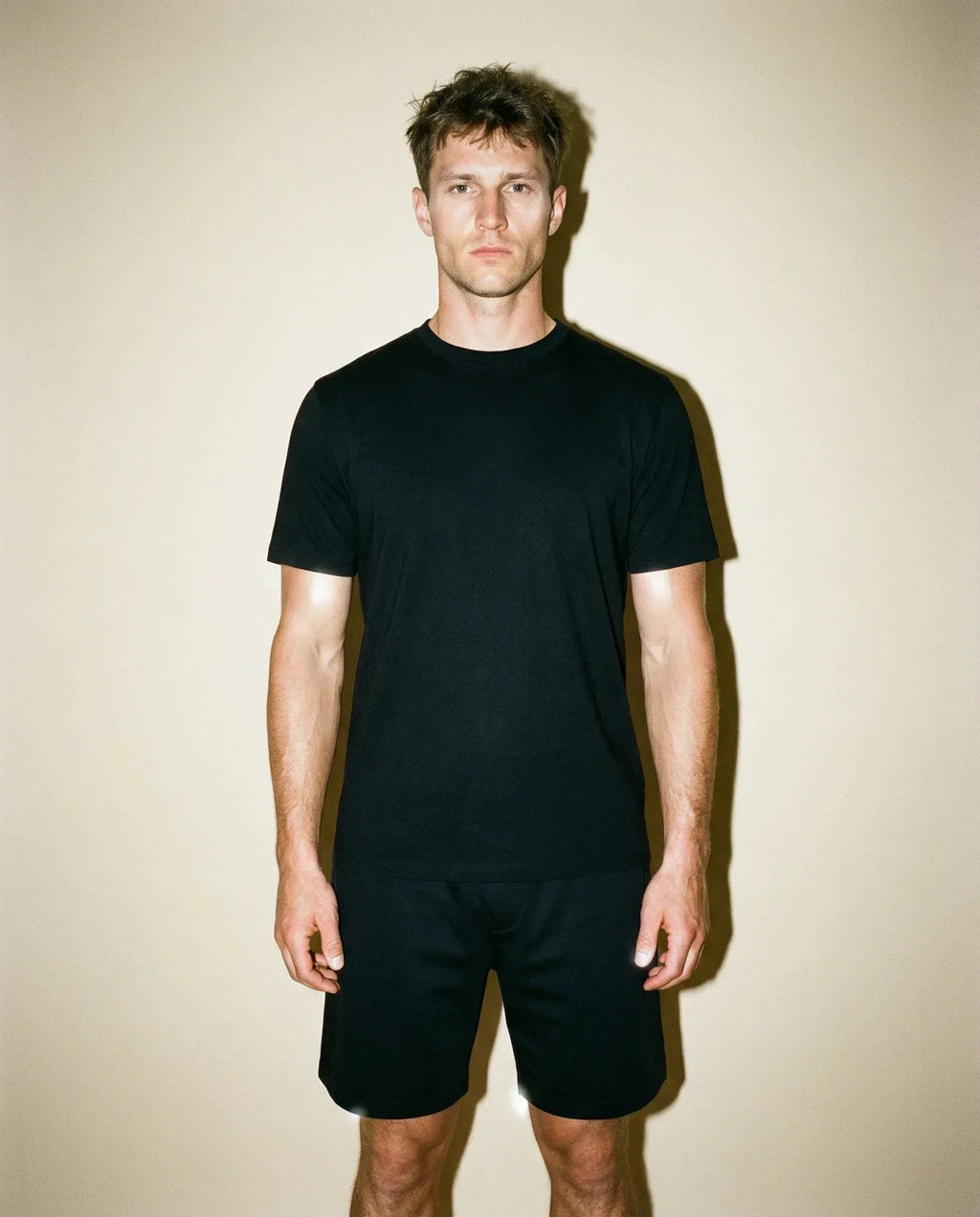 Men's Merino Wool Shorts – Black | Non-Toxic Gym Shorts-2