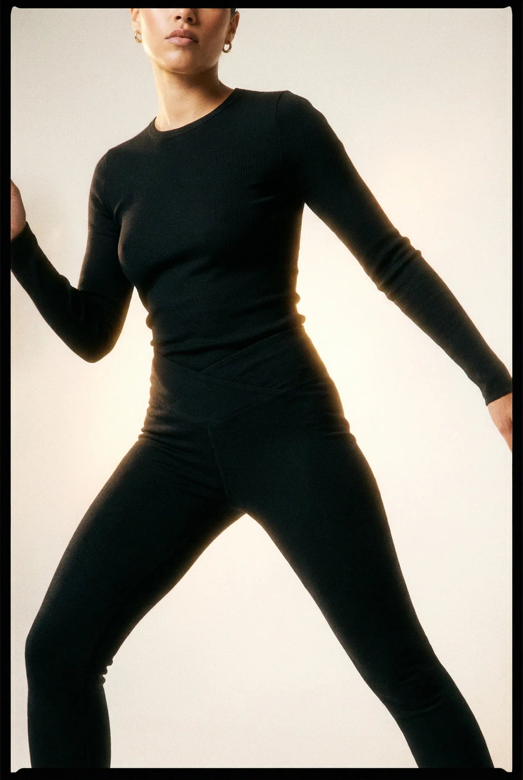 Merino Wool Longsleeve - Black-3