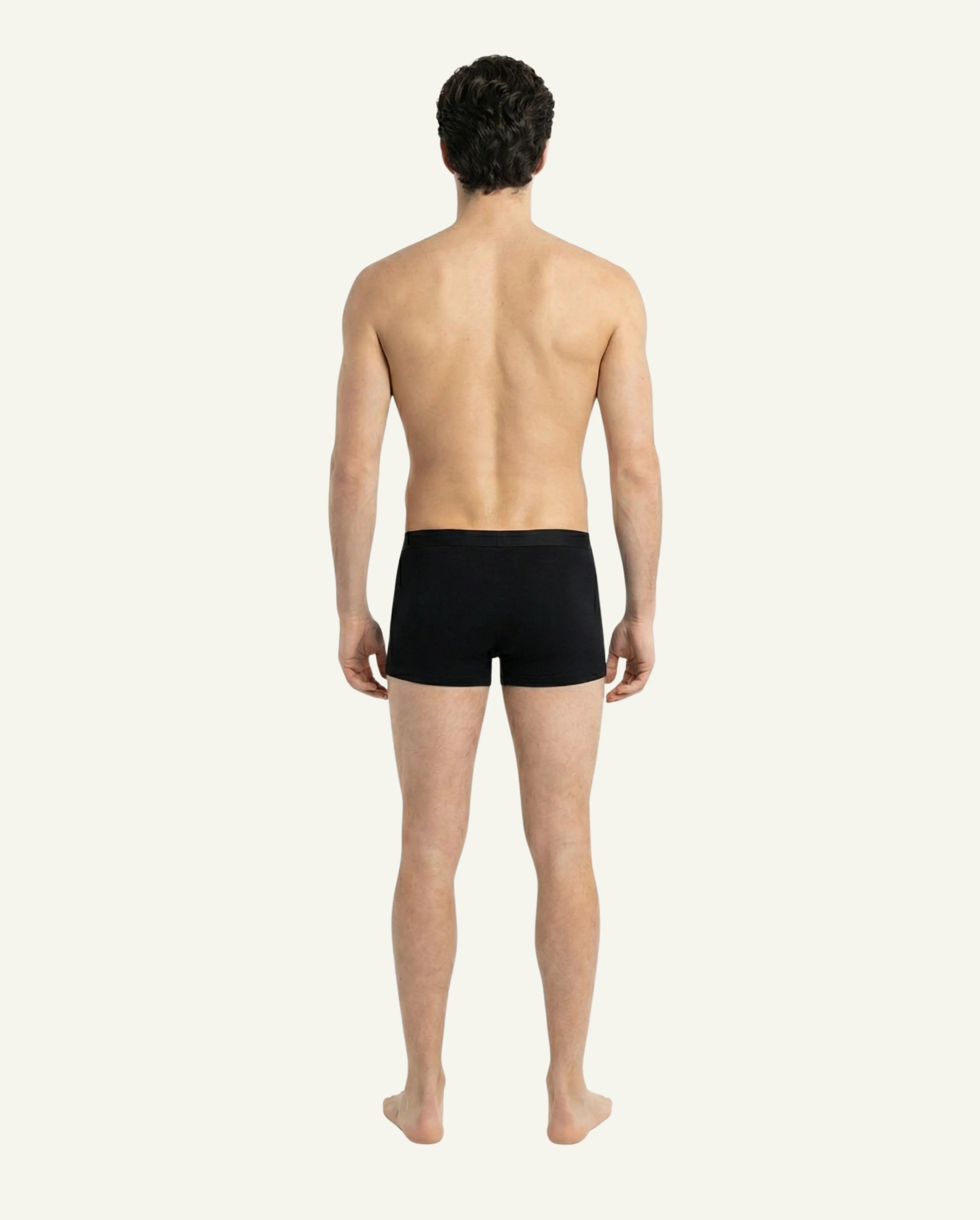 Men's Merino Wool Boxer Briefs | Breathable Natural Trunks-4