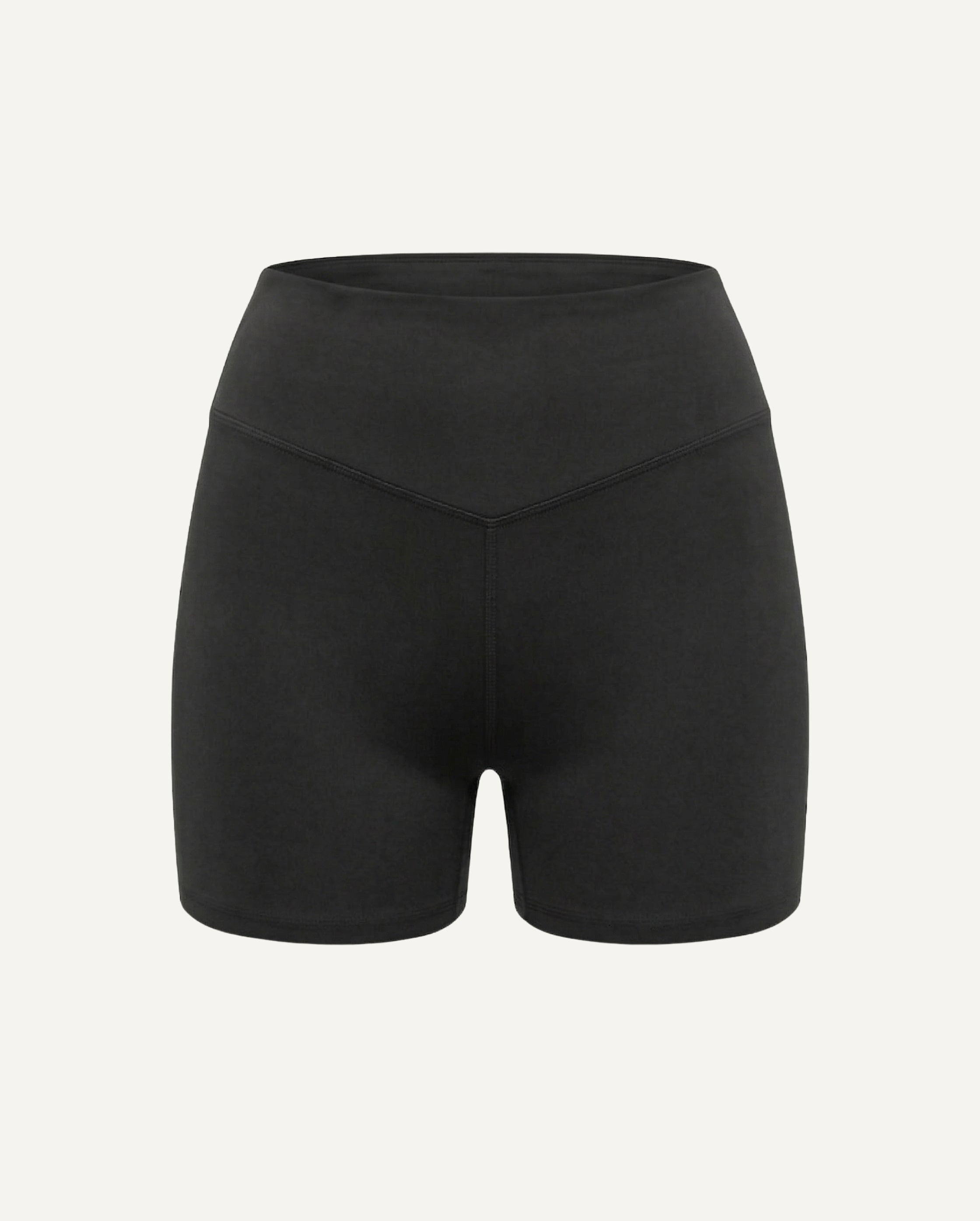 Women's Organic Cotton Biker Shorts – Black | Non-Toxic Bike Shorts-0