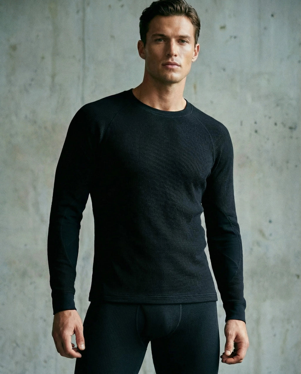 Men's Merino Wool Base Layer Set | Longsleeve + Long Johns-1