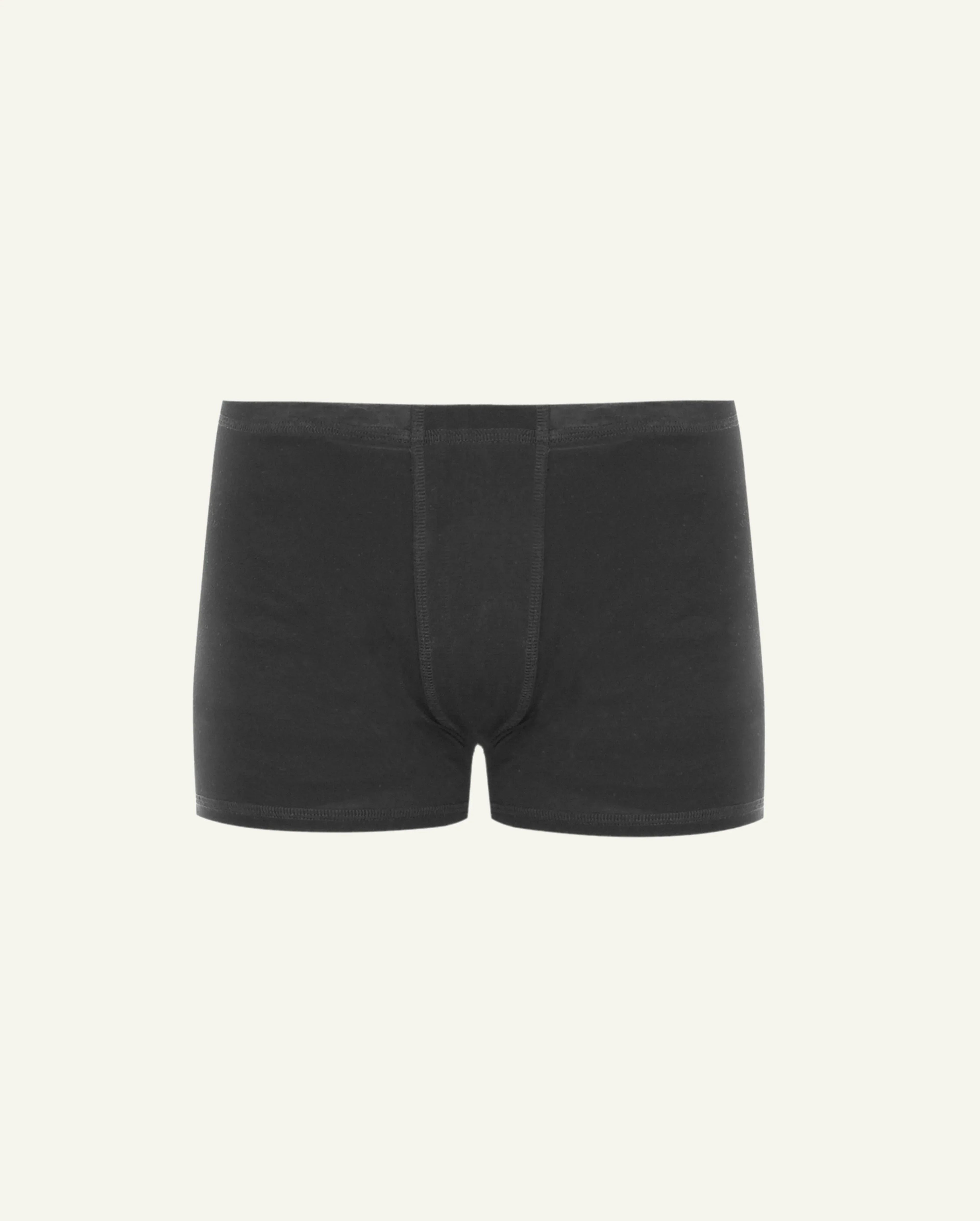 Men's Merino Wool Boxer Briefs | Breathable Natural Trunks-0