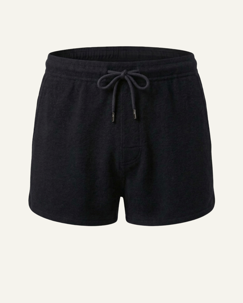 Men's Merino Wool Short Swim Shorts – Black-0