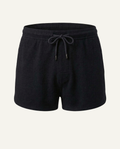 Men's Merino Wool Short Swim Shorts – Black-0