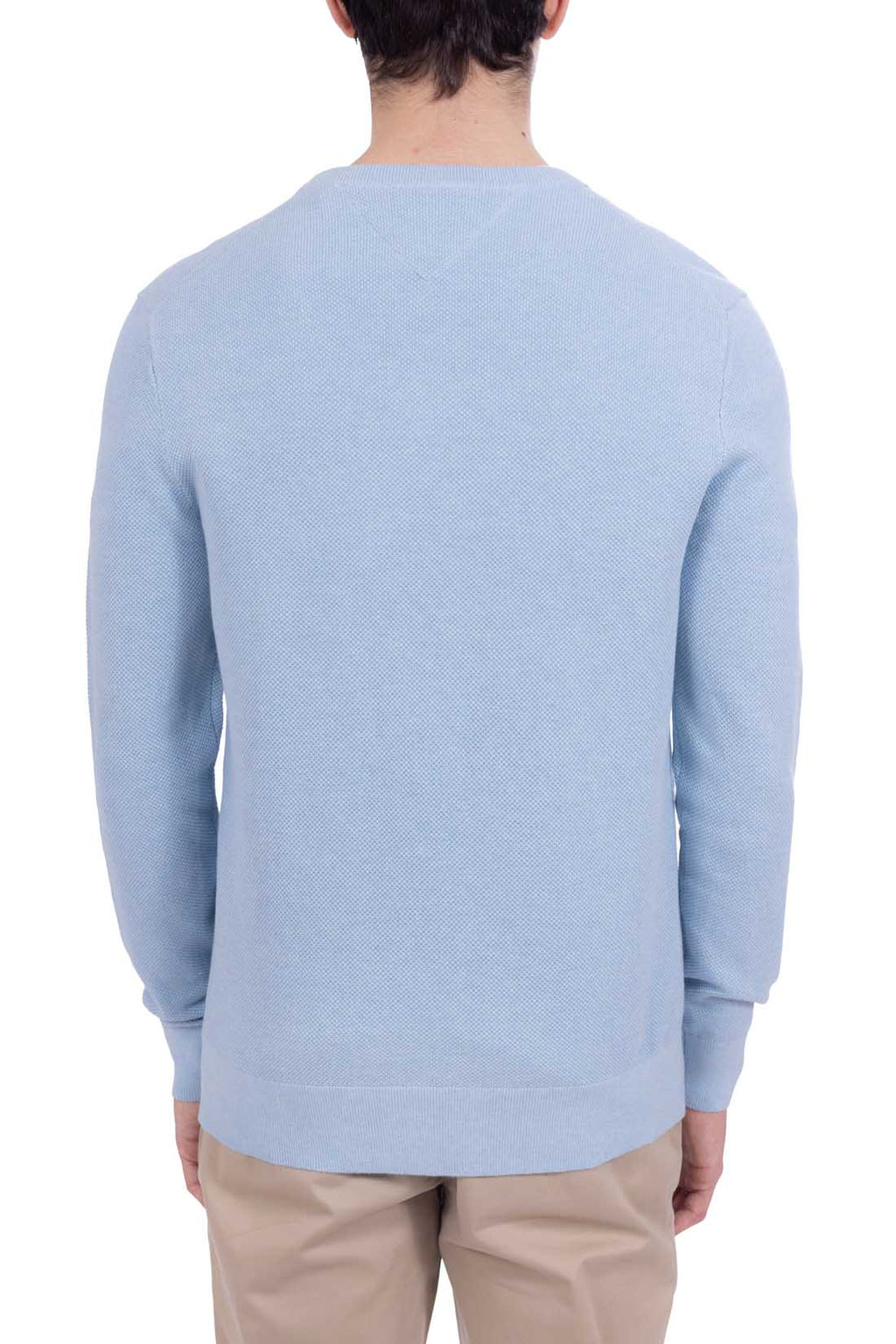 TOMMY HILFIGER - Men's pure cotton sweater with logo-18