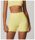 High-Rise Yoga Shorts-0