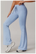 High-Waist Lift Flared Yoga Pants-0