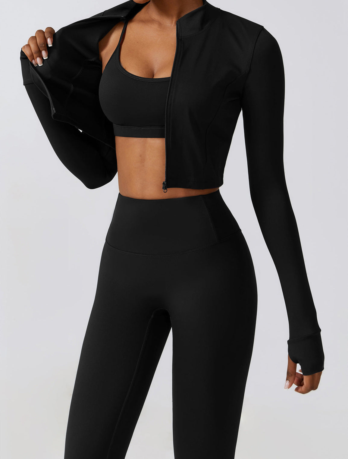 Classic Set: Jacket, Bra and Leggings-3