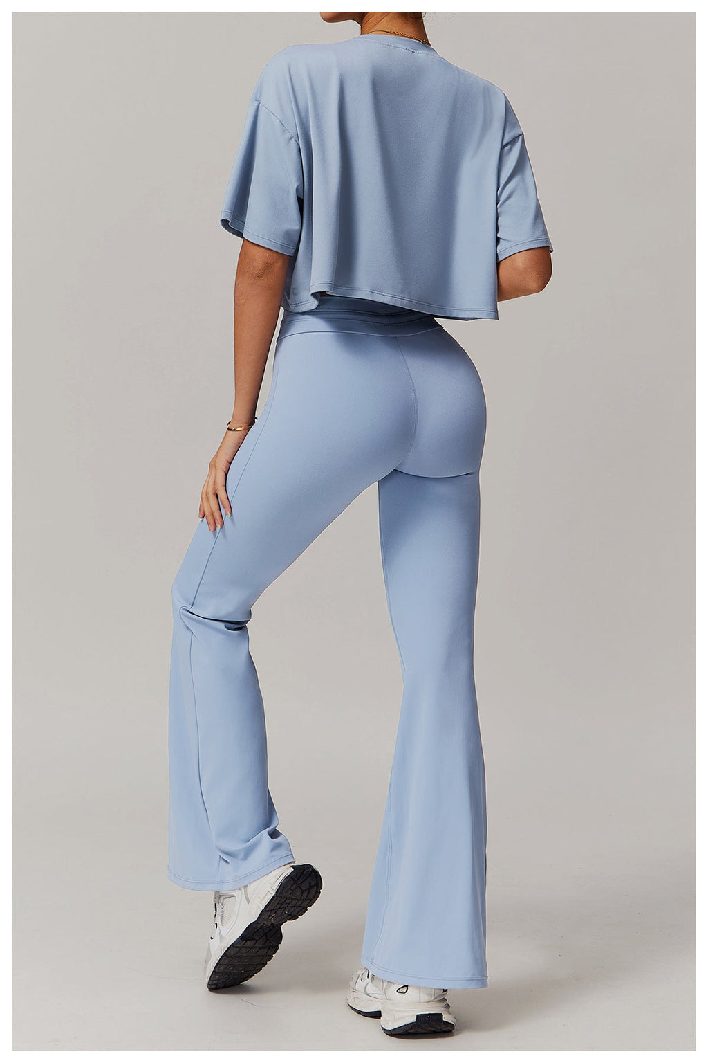 High-Waist Lift Flared Yoga Pants