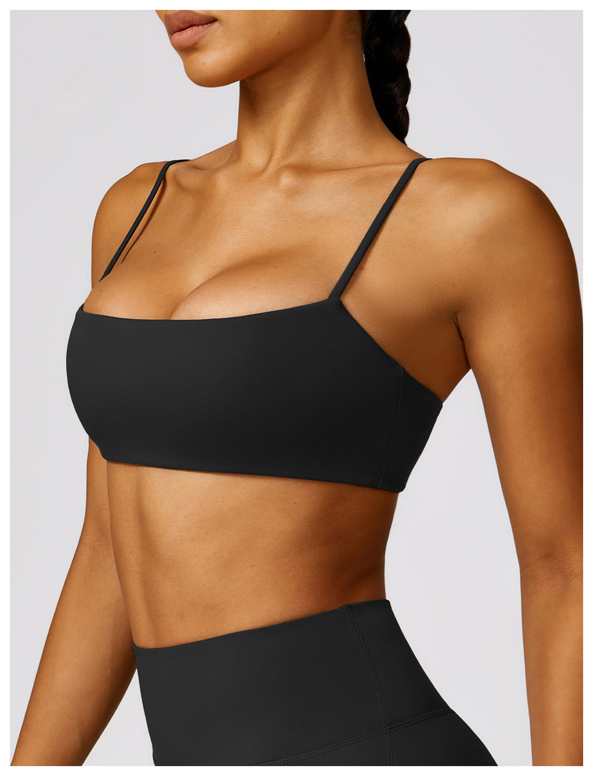Bare Feel Quick-Dry Strappy Back Sports Bra-6
