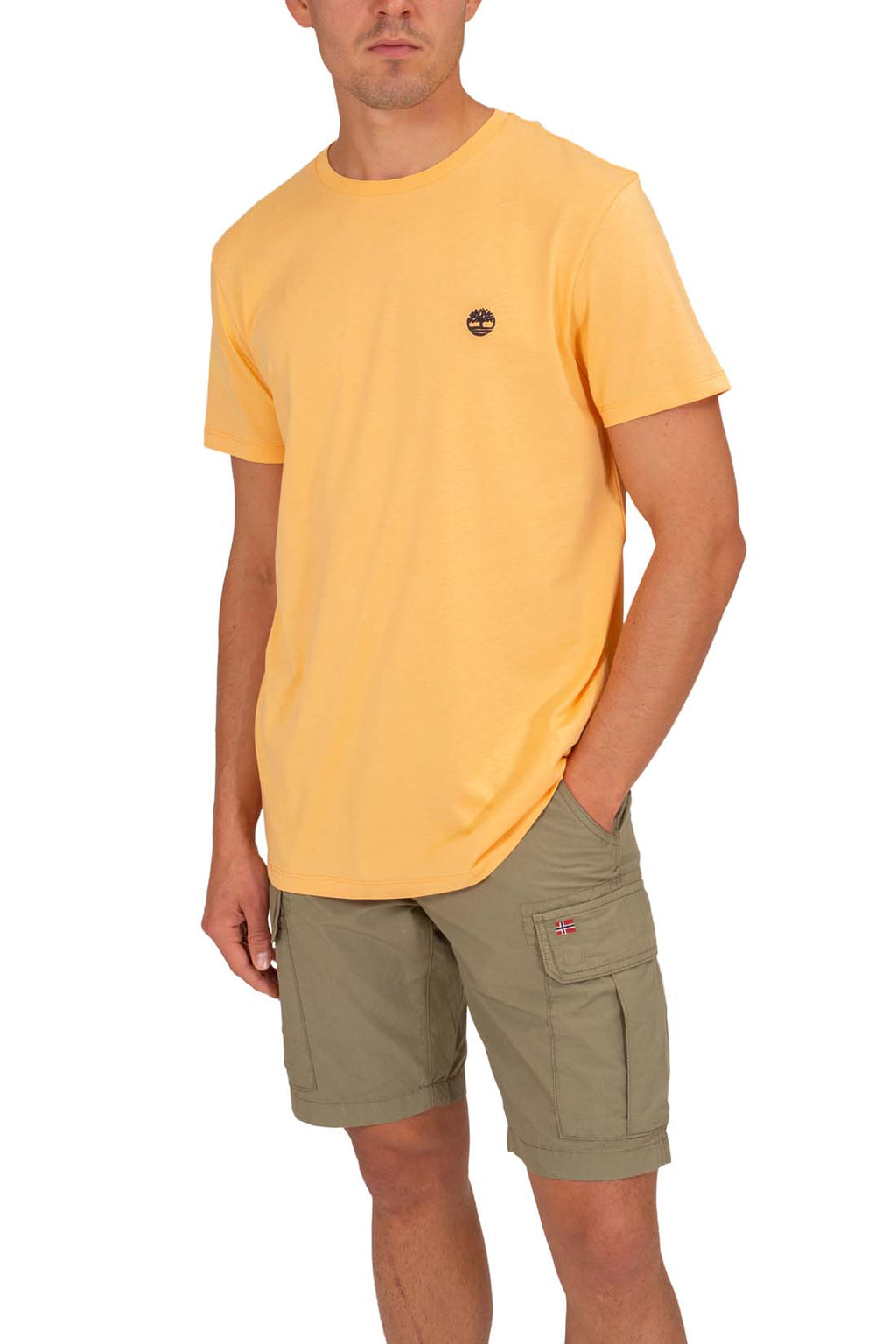 TIMBERLAND - Men's slim logo T-shirt-15