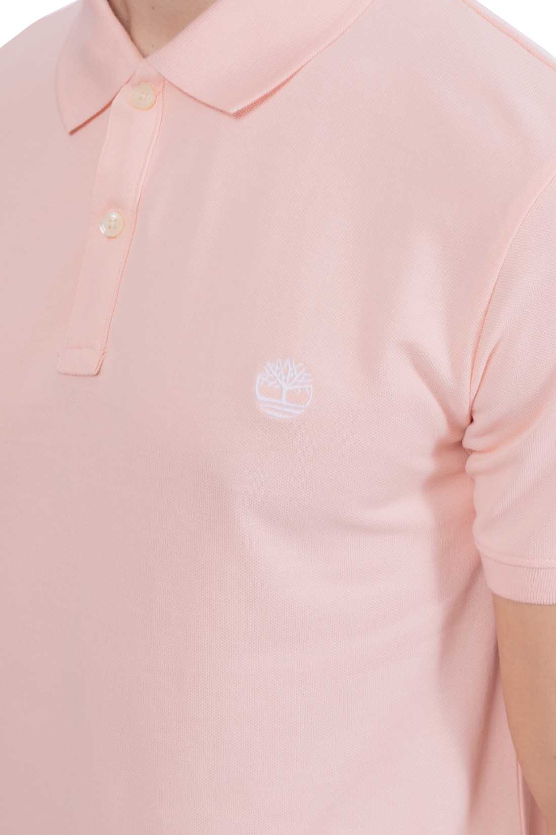 TIMBERLAND - Men's slim logo polo shirt-24