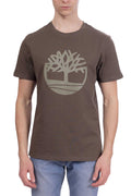 TIMBERLAND - Men's regular T-shirt with logo-3