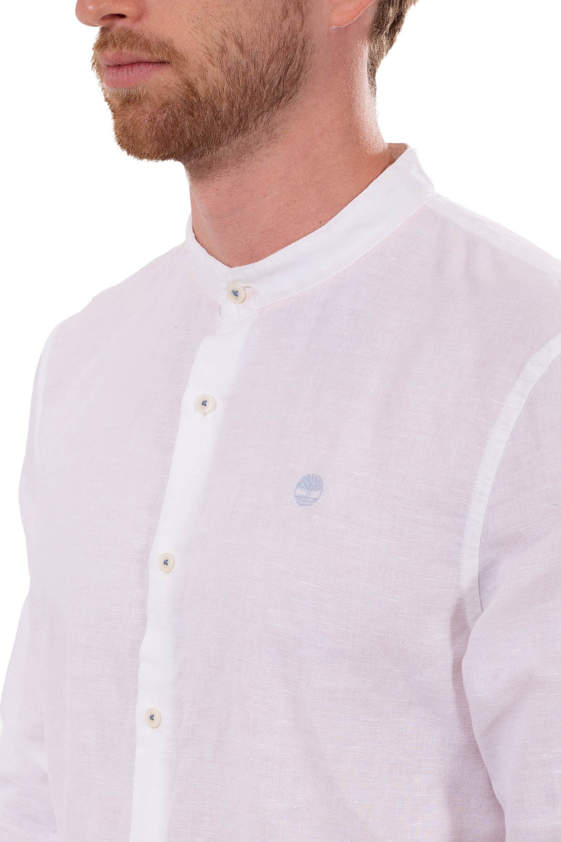 TIMBERLAND - Men's linen shirt  - Size L-2