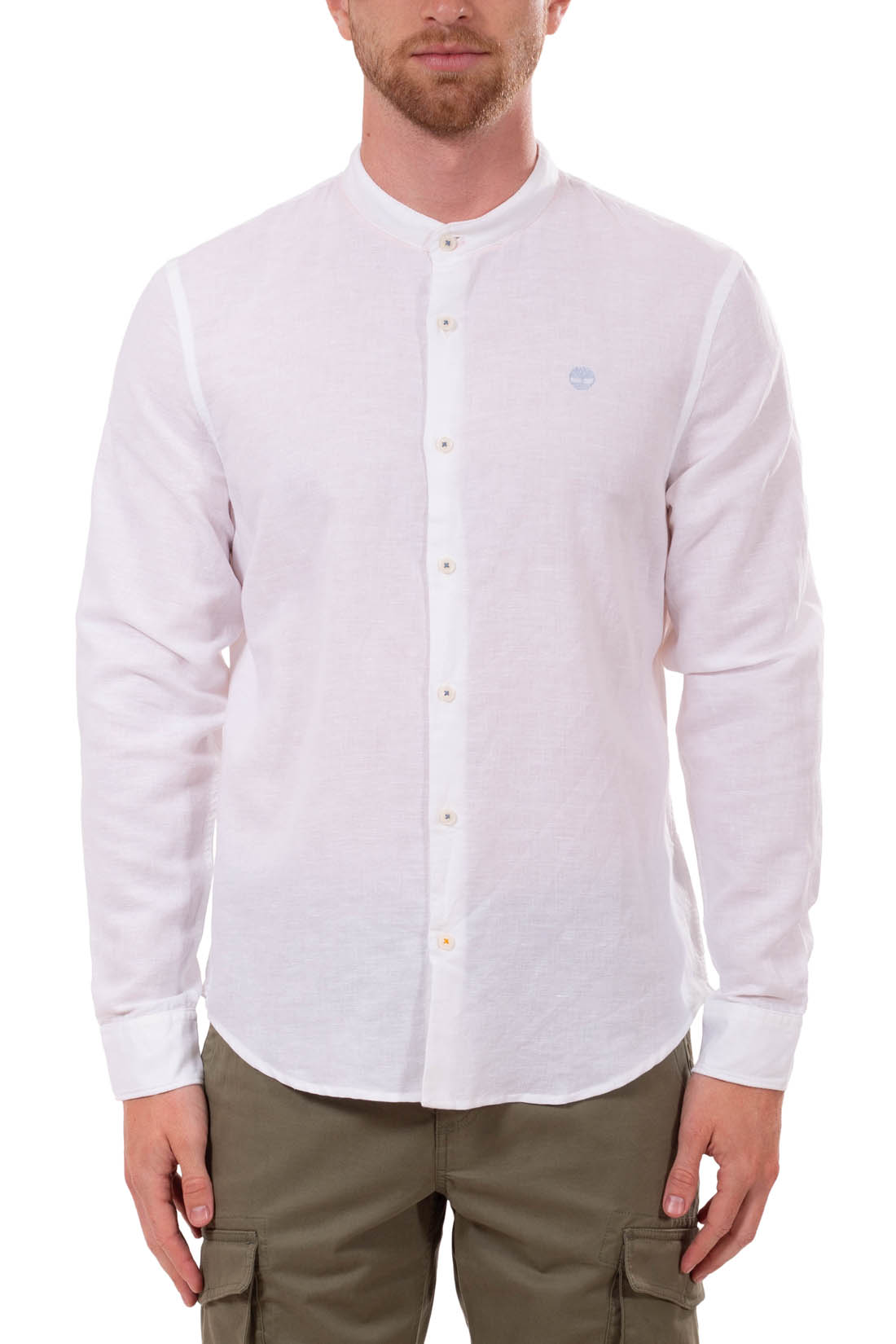 TIMBERLAND - Men's linen shirt  - Size L-12