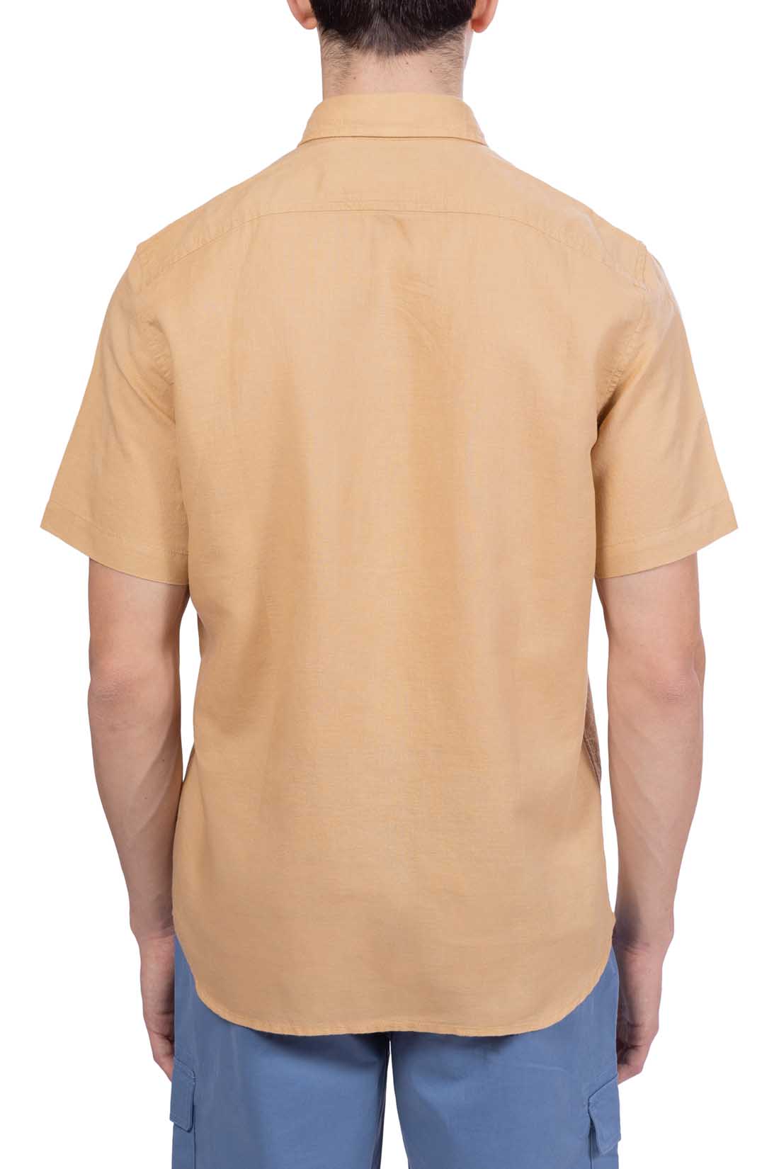 TIMBERLAND - Men's slim shirt in linen blend-18