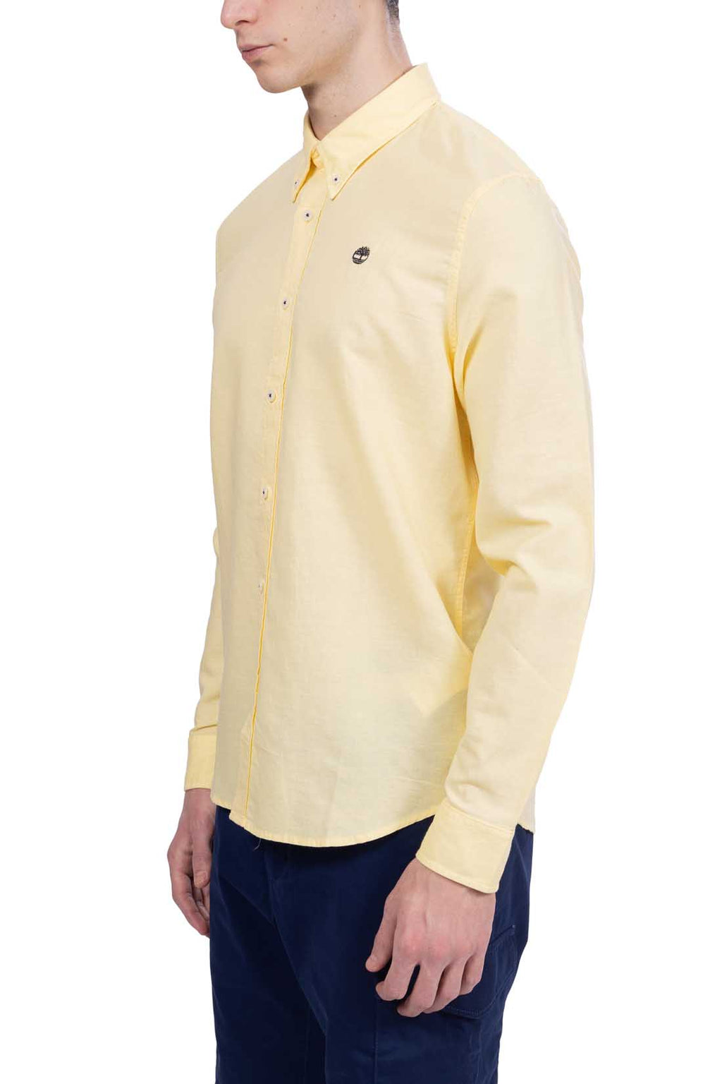 TIMBERLAND - Men's slim linen blend shirt-1