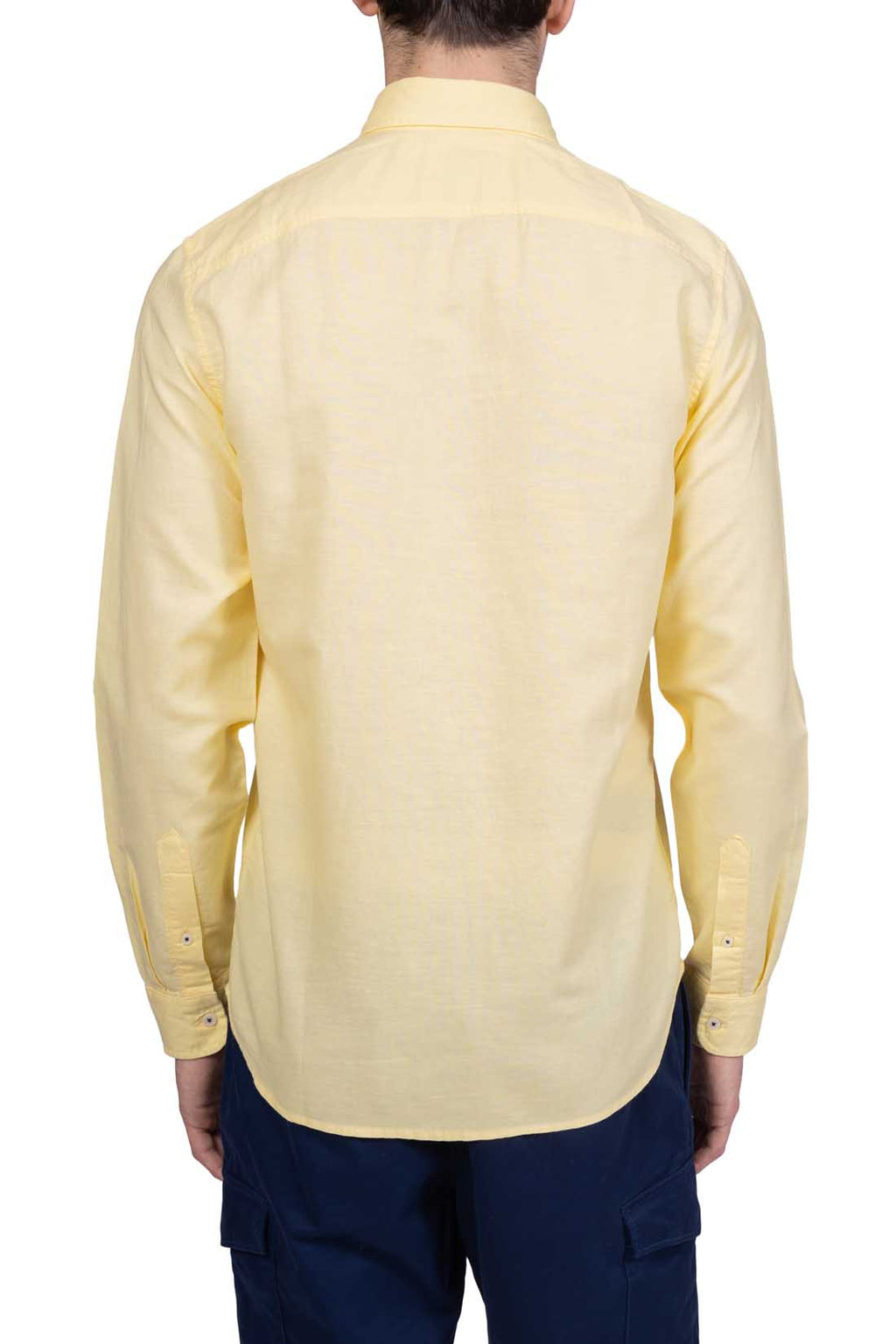 TIMBERLAND - Men's slim linen blend shirt-18