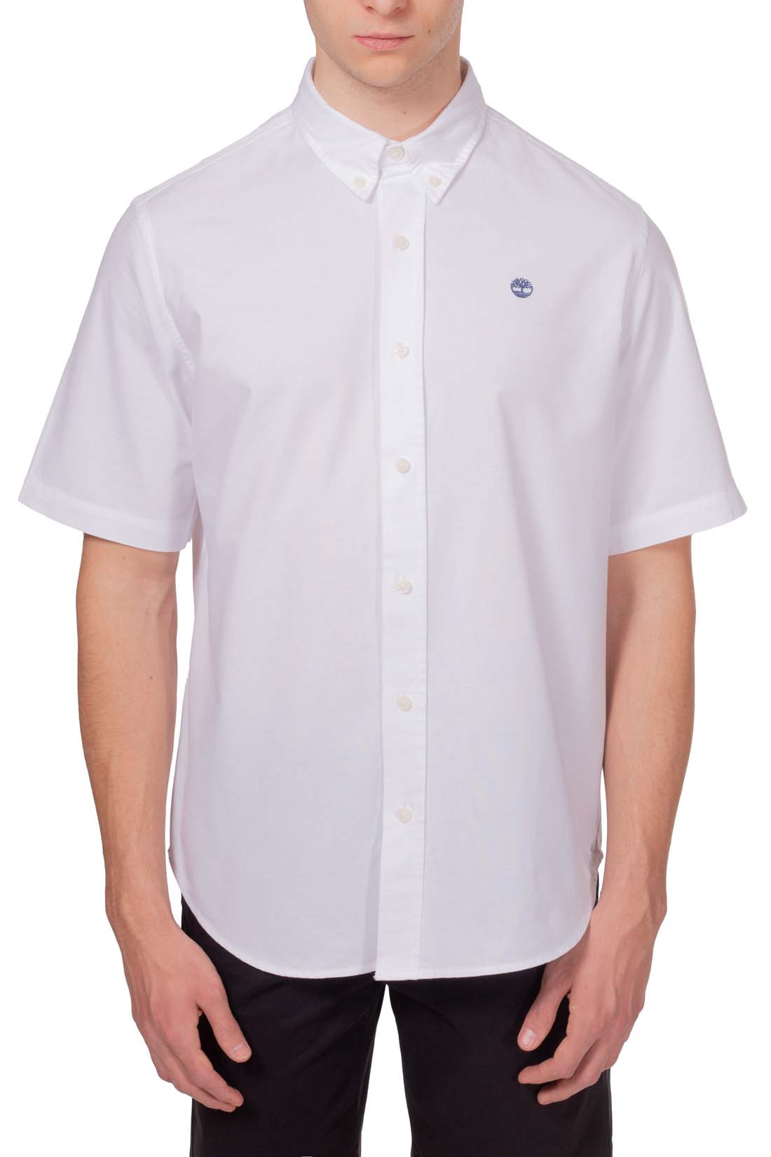 TIMBERLAND - Men's regular cotton shirt-1