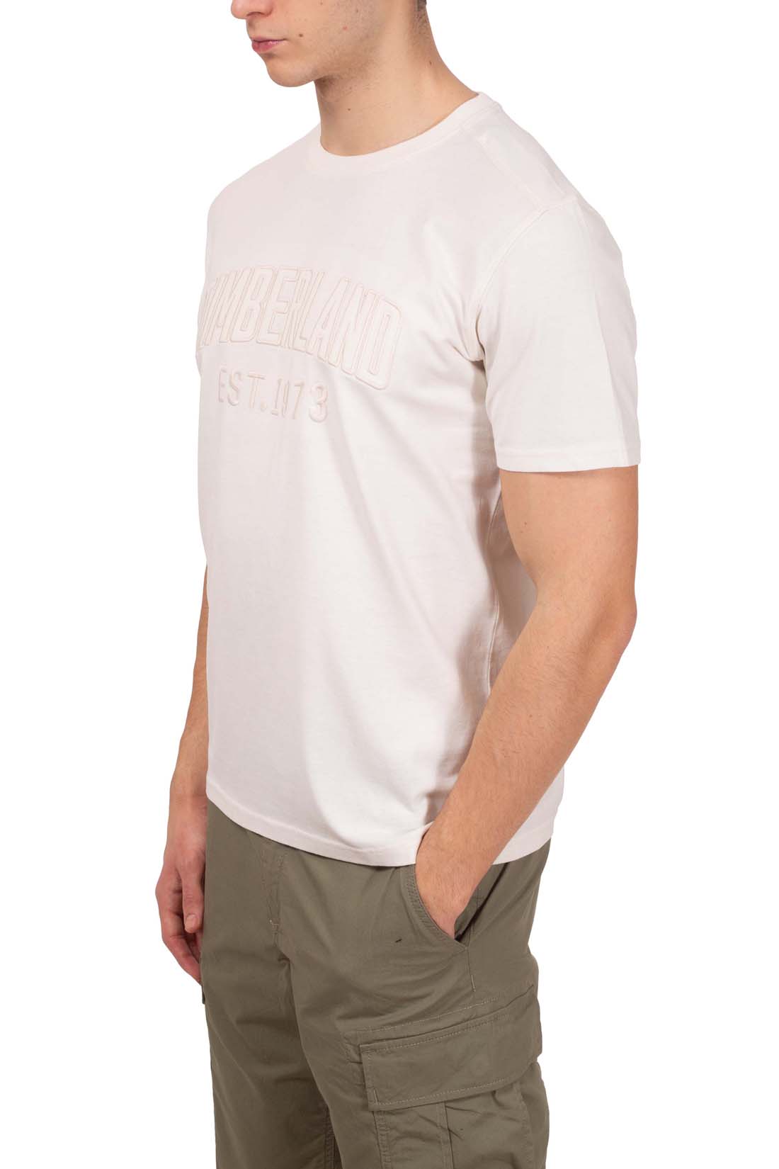 TIMBERLAND - Men's T-shirt with logo-7