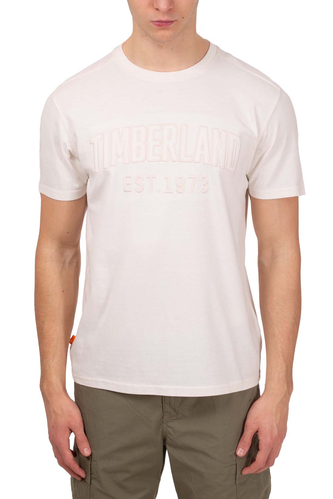 TIMBERLAND - Men's T-shirt with logo-1