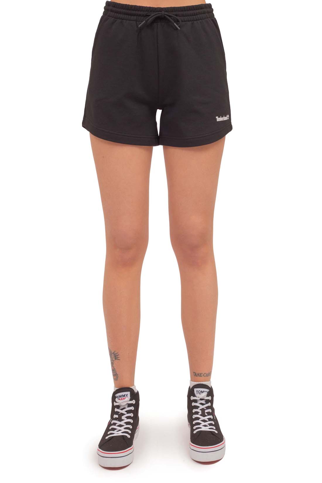 TIMBERLAND - Women's regular logo shorts  - Size L-10